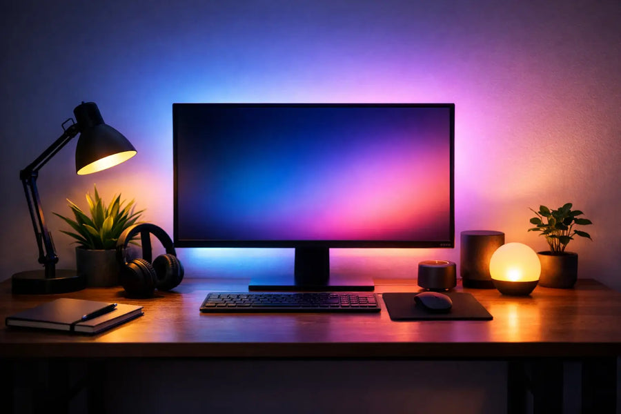 How to Build Ambient Desk Lighting That Pops