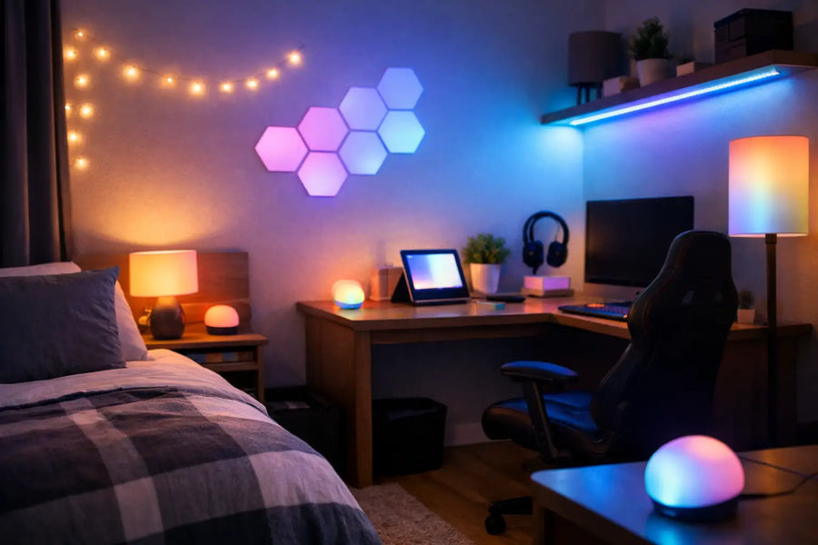 Best Smart Lights for Dorms That Level Up Your Room | RGB Illuminations