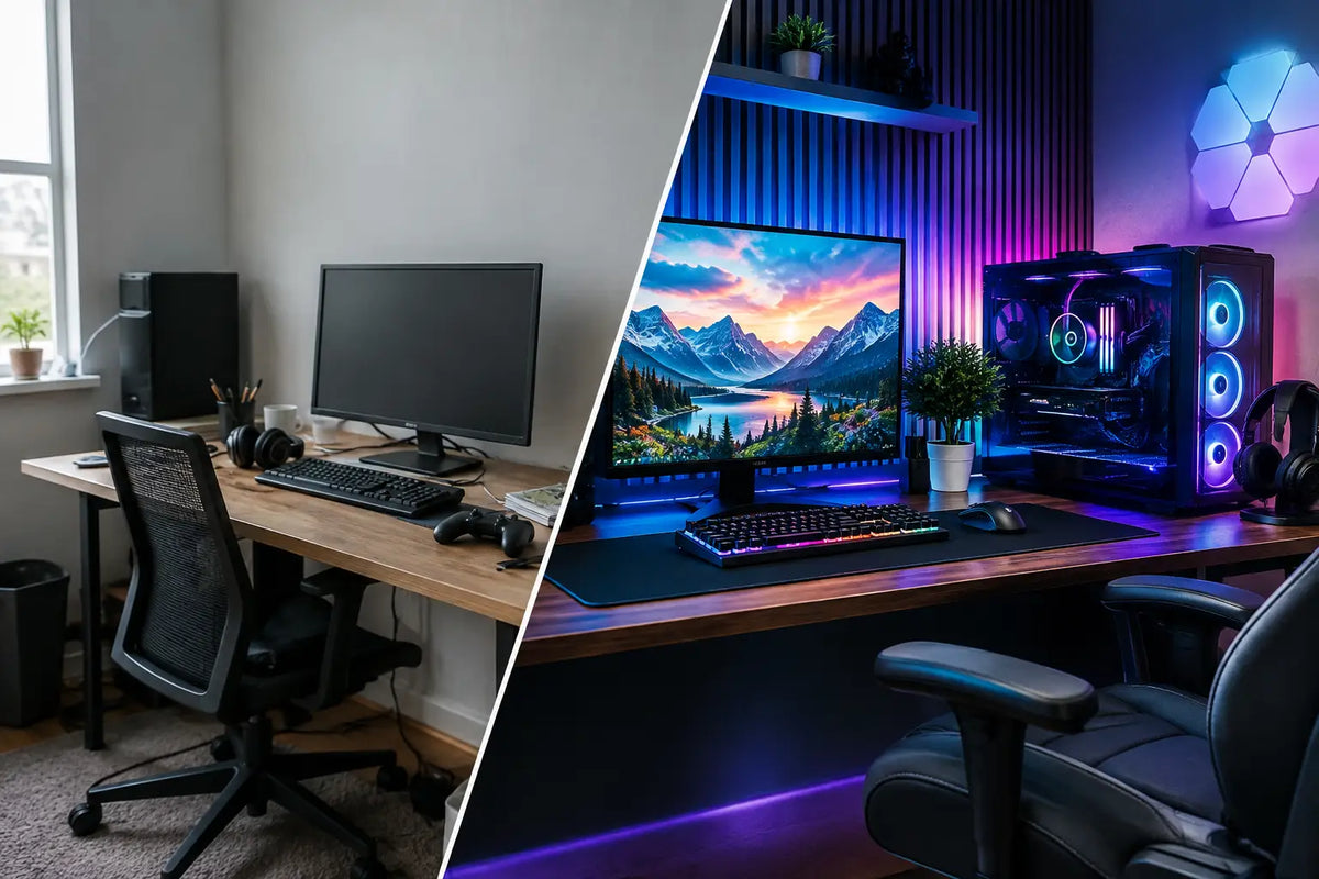Gaming Battlestation Transformation That Hits Hard