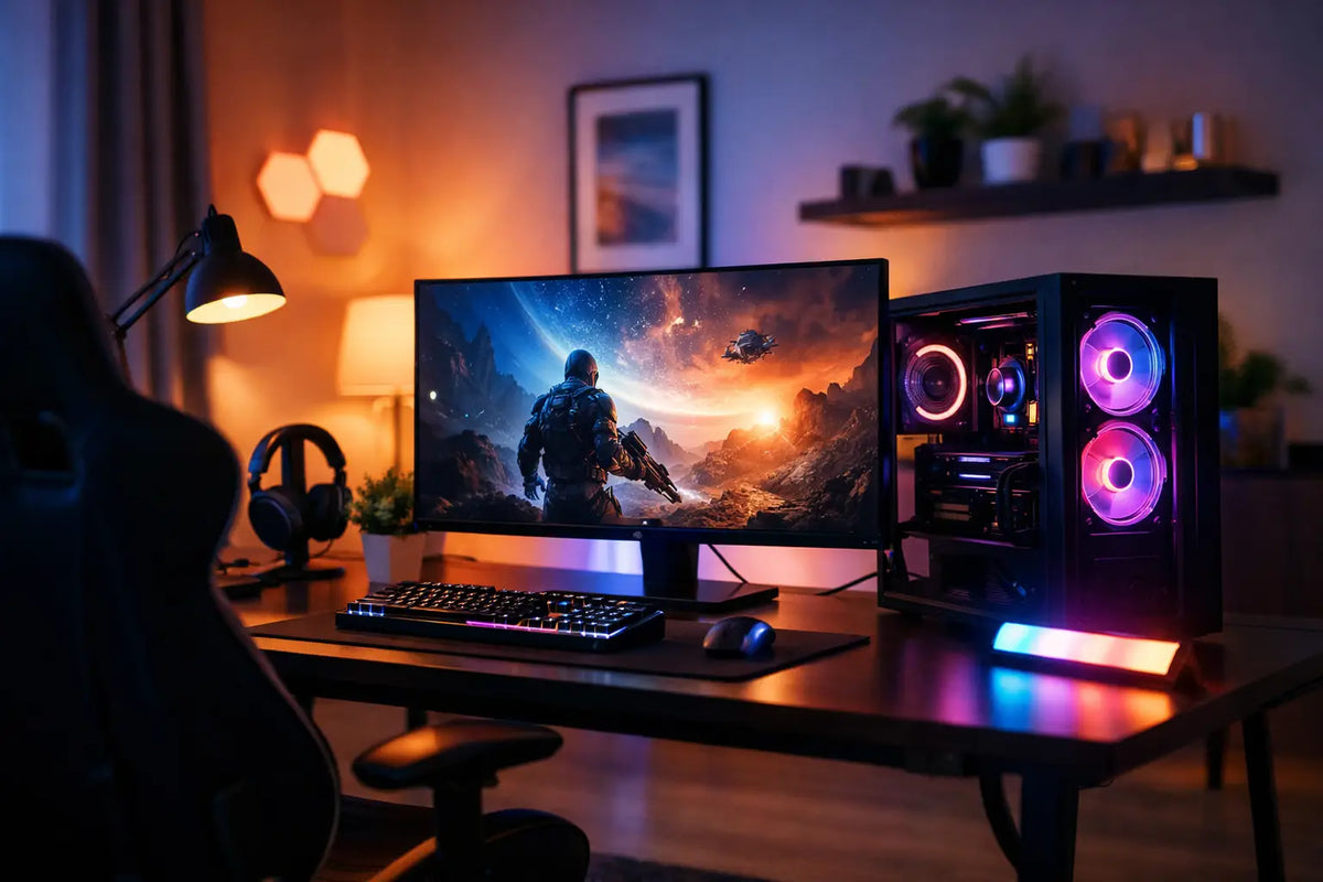 How to Upgrade Gaming Setup Lighting at Home