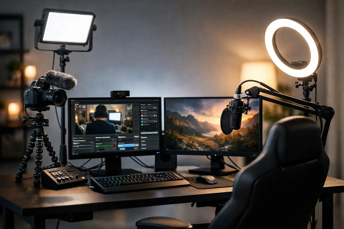 Best Lighting for Streaming Setup That Looks Pro