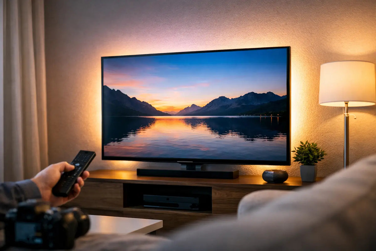 TV Bias Lighting Placement Guide for Better Viewing