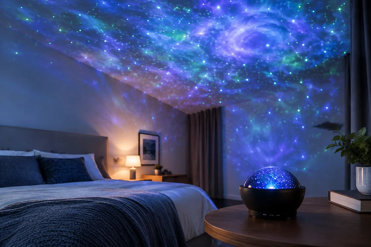 How to Decorate With Galaxy Projectors at Home