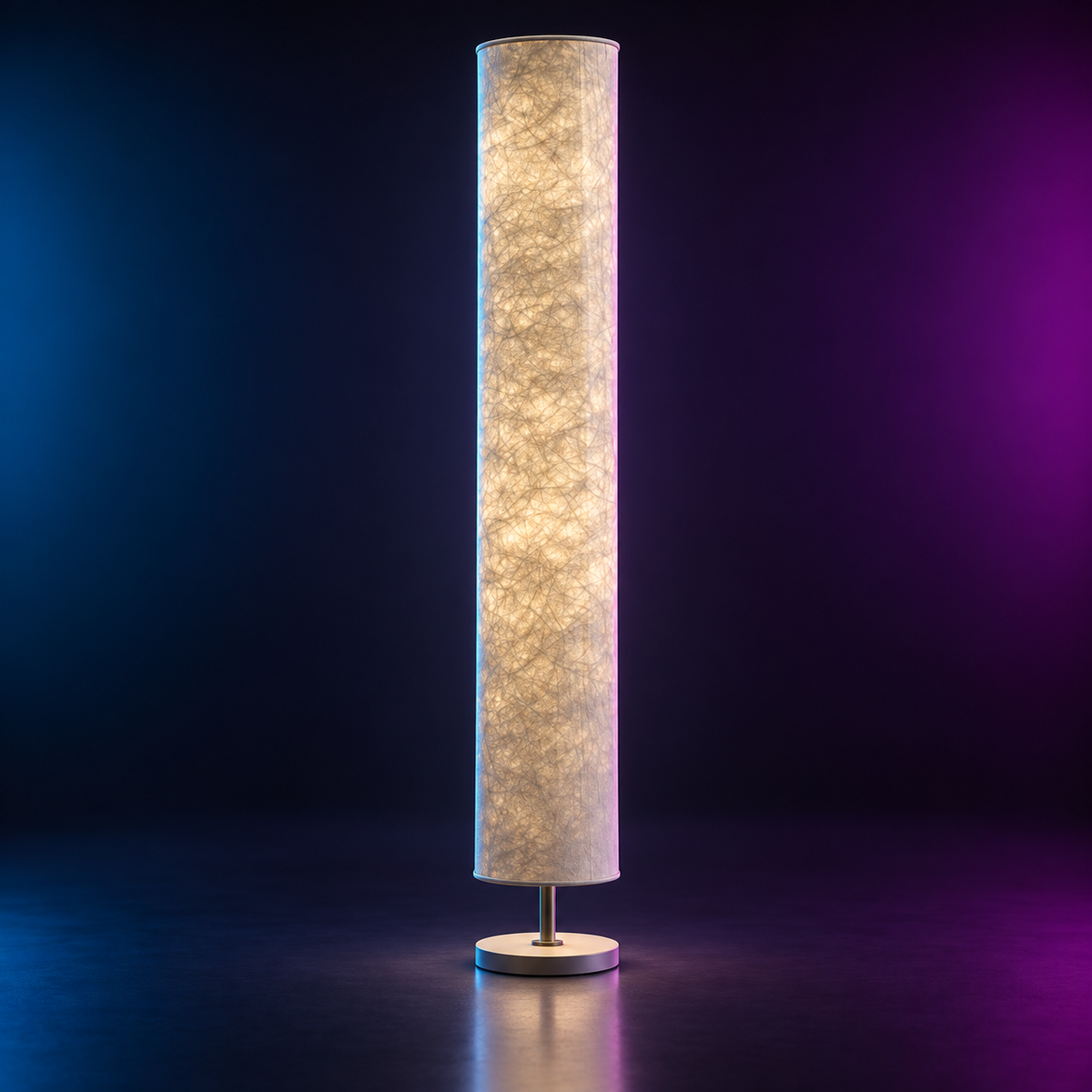 Smart RGB Floor Lamp full product view on a dark studio background