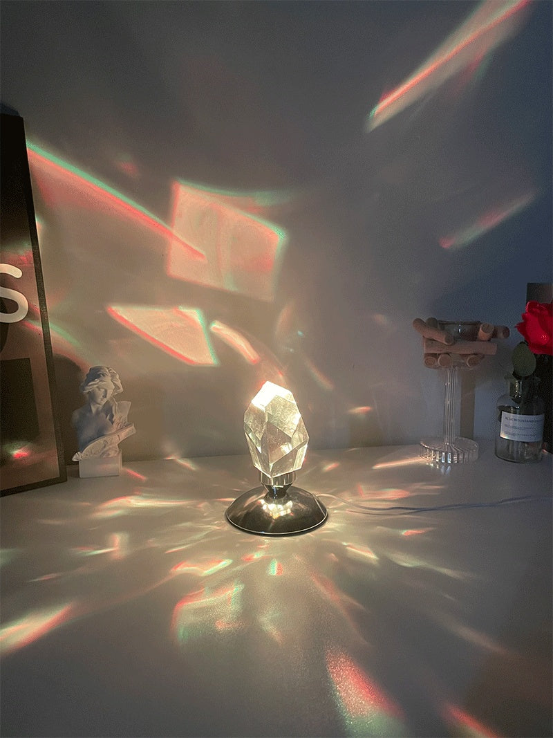 Lumière CrystalGlow™ Desk Lamp - RGB Illuminations