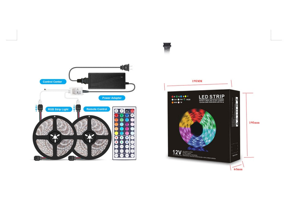 LumoGlow™ RGB LED Strip Lights - RGB Illuminations