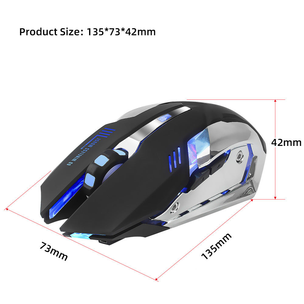 SpectraClick™ RGB Wireless Gaming Mouse — RGB Illuminations product view 7