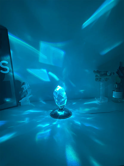 Lumière CrystalGlow™ Desk Lamp - RGB Illuminations