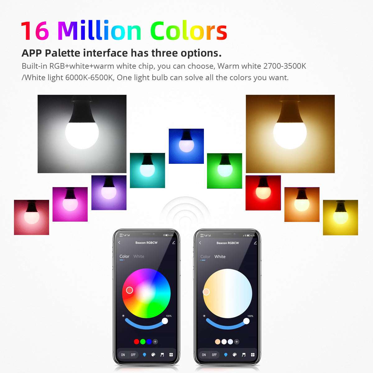 ColourVibe™ WIFI Smart Bulb — RGB Illuminations product view 4