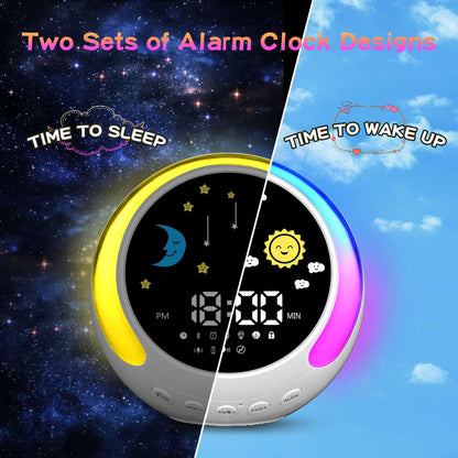 GlowTunes™ Kids Alarm Clock