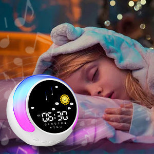 GlowTunes™ Kids Alarm Clock