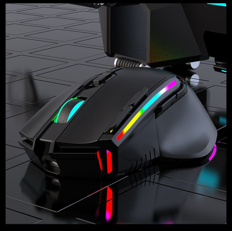 ShadowGlide™ Wireless Laptop Mouse - RGB Illuminations