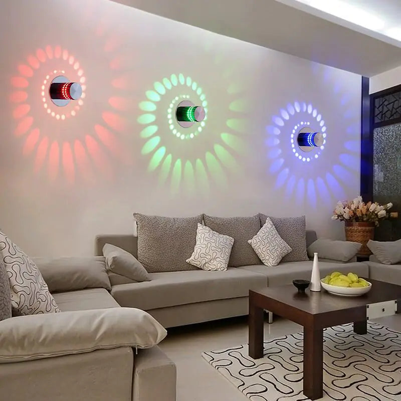 GlowSphere™ LED Wall Light - RGB Illuminations — RGB Illuminations product view 2