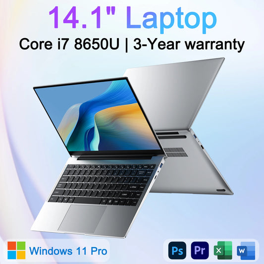 Ultra Slim Laptop Intel Core I7 8650U RGB Illuminations
