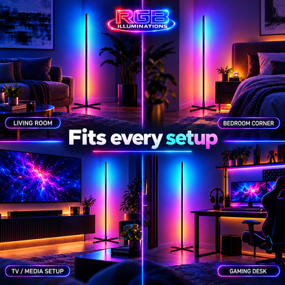AuraRise™ RGBIC Smart Floor Lamp — product image 3