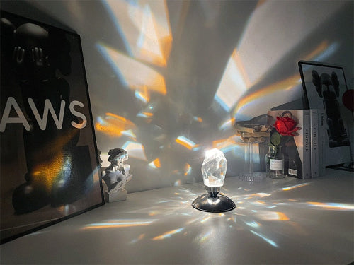 Lumière CrystalGlow™ Desk Lamp - RGB Illuminations