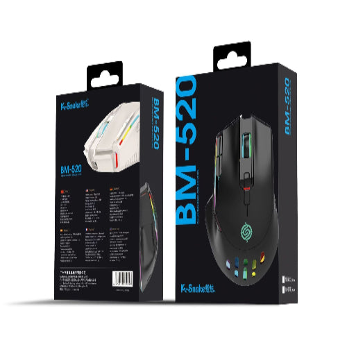 ShadowGlide™ Wireless Laptop Mouse - RGB Illuminations