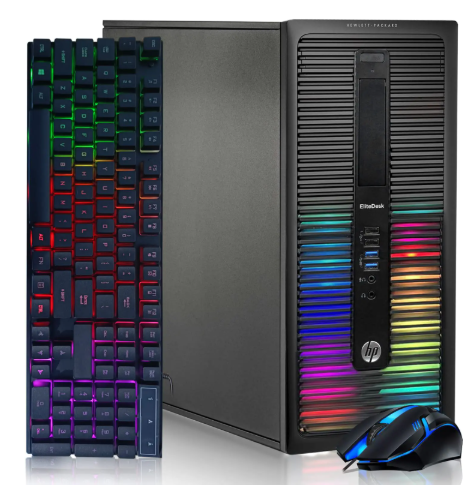 HP RGB Gaming Desktop | Intel Quad I7-4770 | GeForce GTX 1660s | 32GB Memory|1TB SSD - RGB Illuminations RGB Illuminations