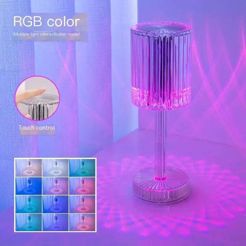 Come in a variety of RGB colours. Beautiful and simplistic in design and great for setting the right mood in any environment.