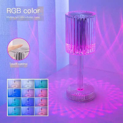 Come in a variety of RGB colours. Beautiful and simplistic in design and great for setting the right mood in any environment.