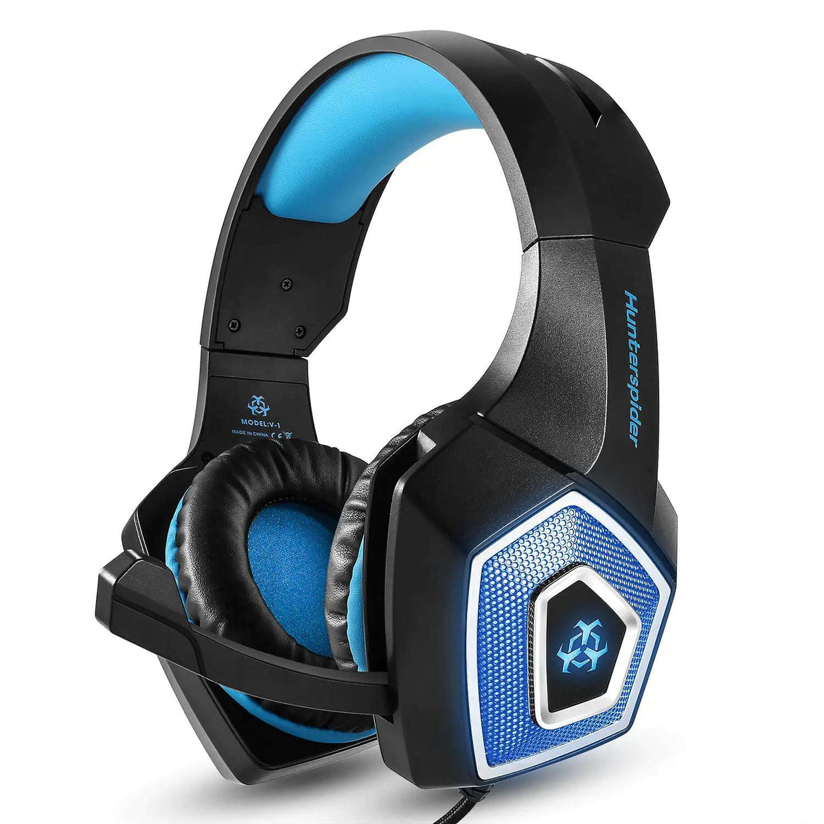 RGB Wired Gaming Headset with LED Lighting — RGB Illuminations product view