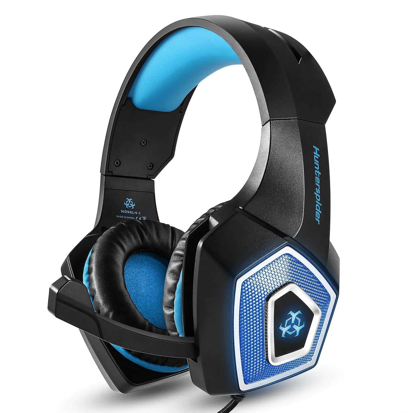 RGB Wired Gaming Headset with LED Lighting