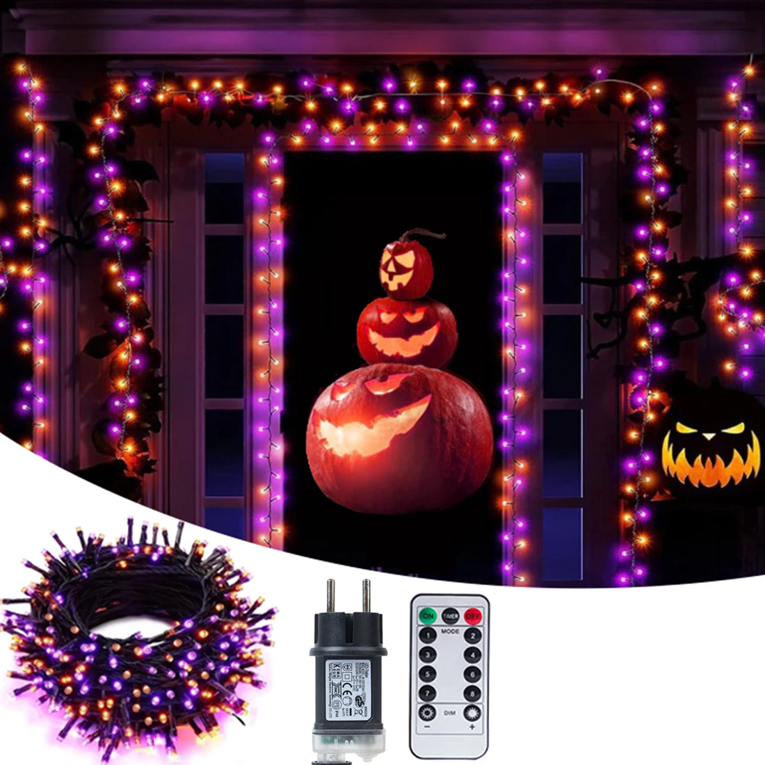 SpookyGlow™ Halloween LED Fairy Lights