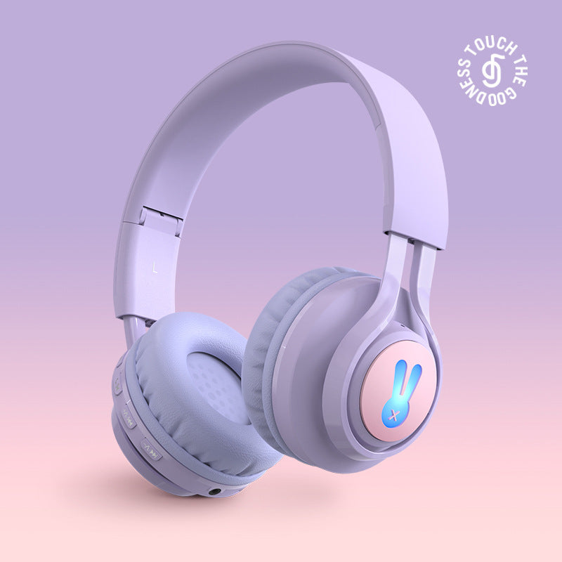 Wireless Cute Light-emitting RGB Children's Headphones — RGB Illuminations product view 4