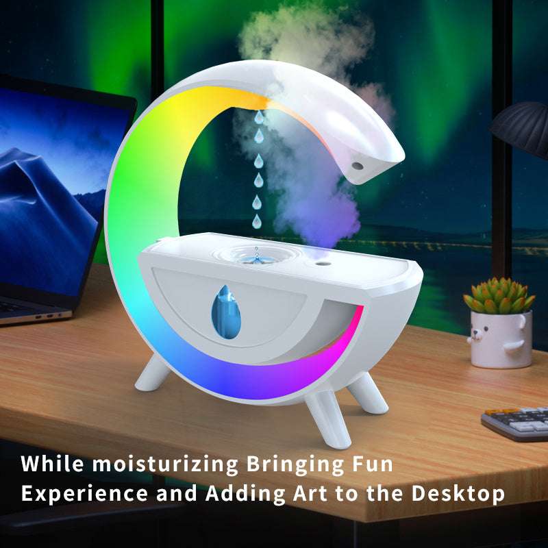 AquaHalo™ RGB Anti-Gravity Humidifier Lamp