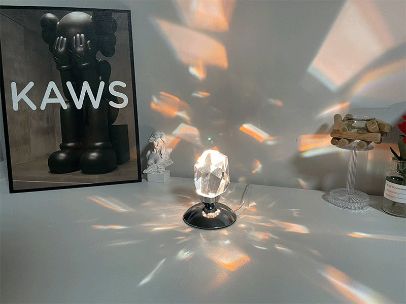 Lumière CrystalGlow™ Desk Lamp - RGB Illuminations