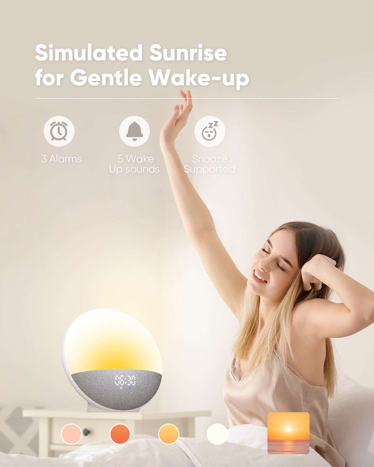 LumiSerenity™ RGB White Noise Speaker