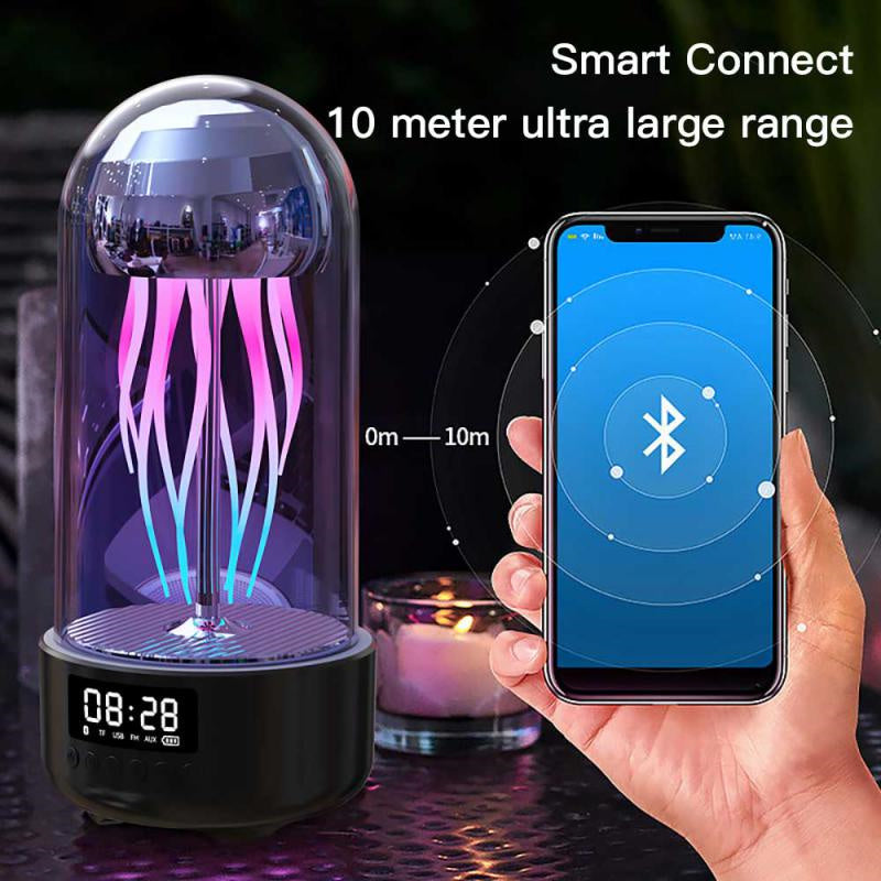 AquaGlow™ jellyfish-effect ambient lamp for a bedroom or gaming setup — RGB Illuminations product view 8