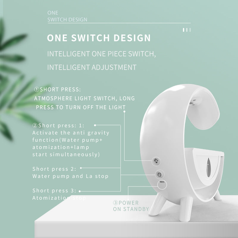 AquaHalo™ -  RGB Anti-Gravity Humidifier Lamp — RGB Illuminations product view 4