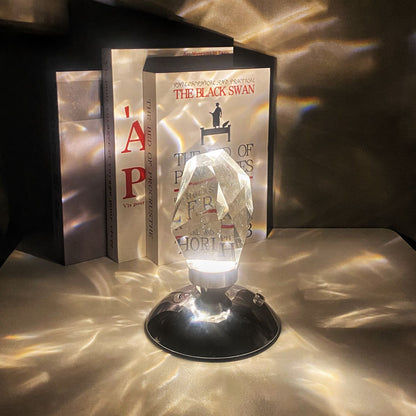 Lumière CrystalGlow™ Desk Lamp - RGB Illuminations
