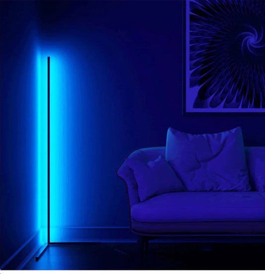 Nordic RGB Corner Floor Lamp Modern Simple RGB Illuminations