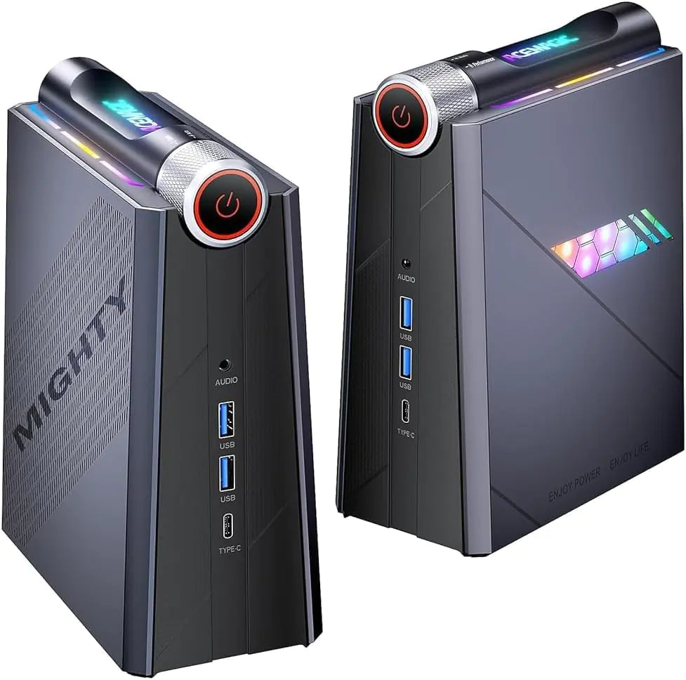 ACEMAGIC Mini Gaming PC i9-11900H Processor(4.9GHz) - RGB Illuminations