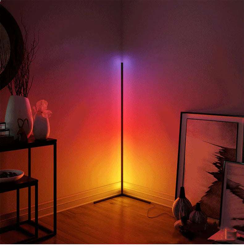 Nordic RGB Corner Floor Lamp Modern Simple — RGB Illuminations product view 17