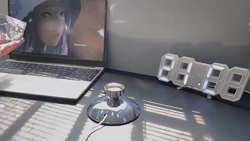 Crystal Table Lamp for Bed — RGB Illuminations product view 13