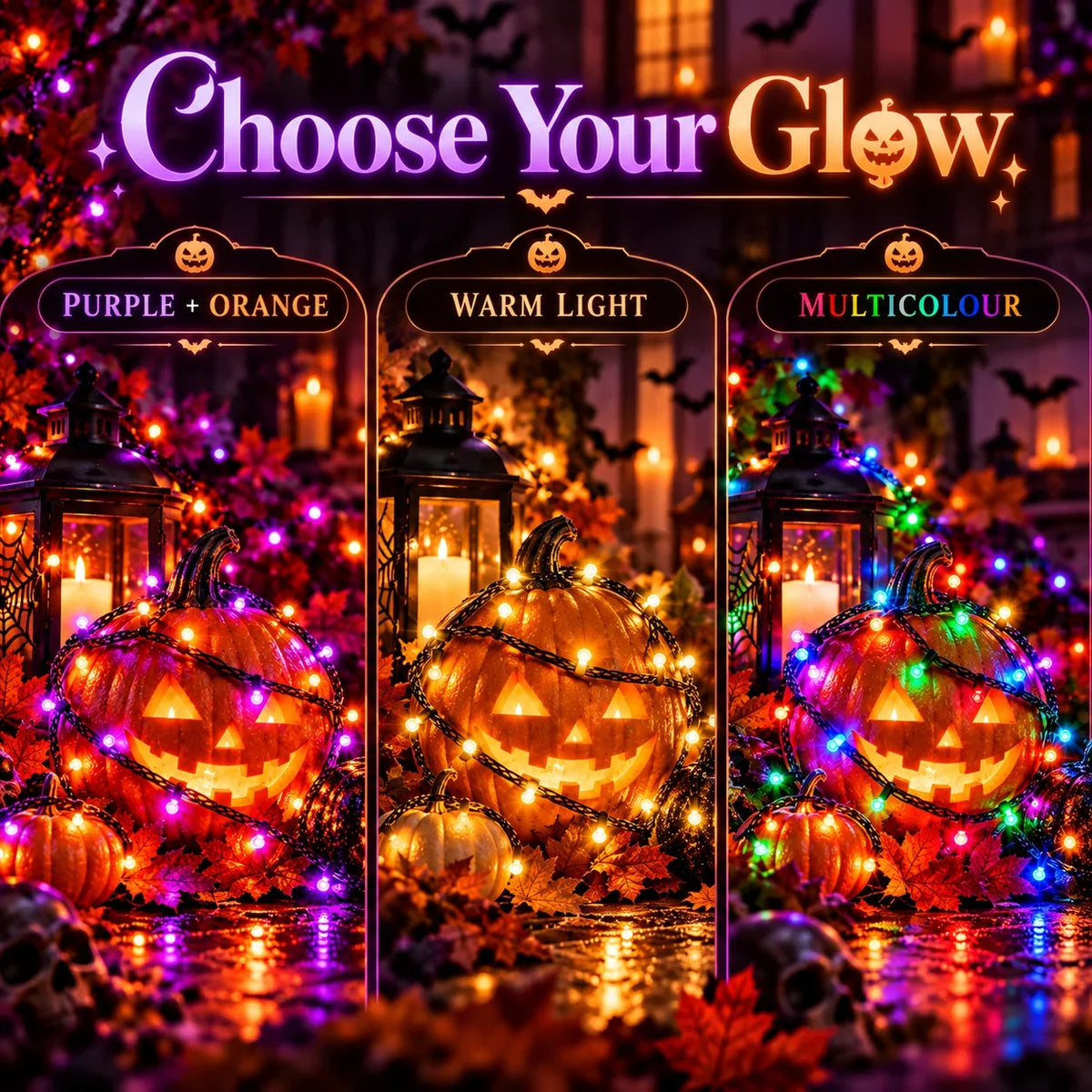 SpookyGlow™ Halloween LED Fairy Lights